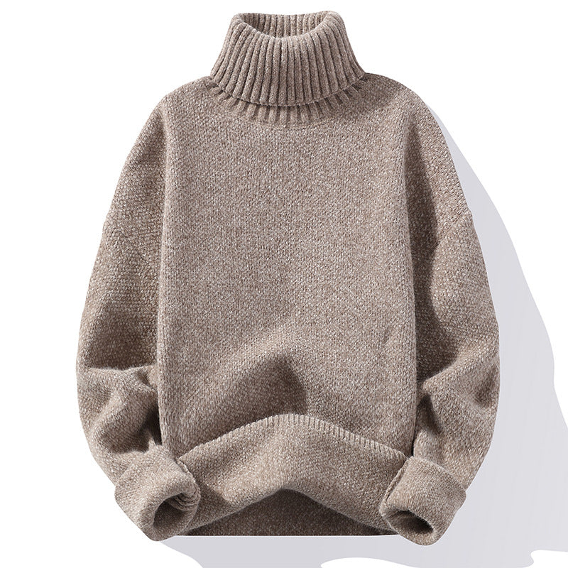 Men's Slim-fit Extra Thick Turtleneck