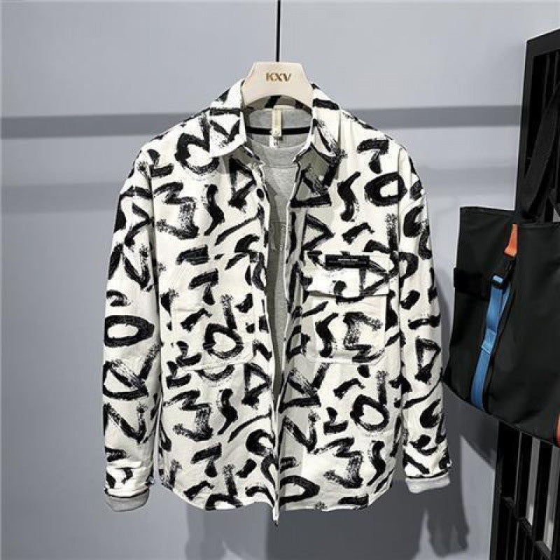 Men's Long-sleeved Sport Shirts