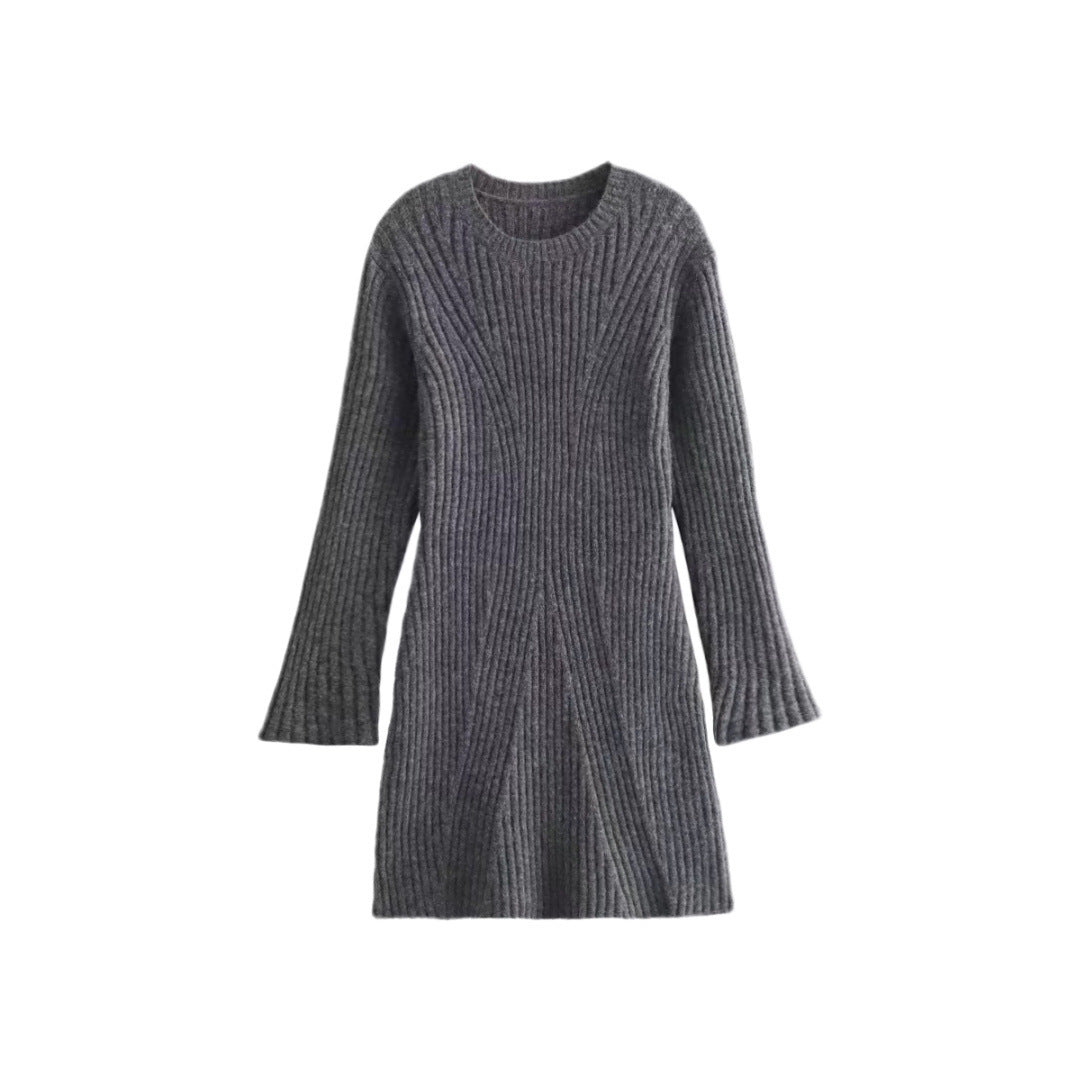 Women's Ribbed Sweater Dress