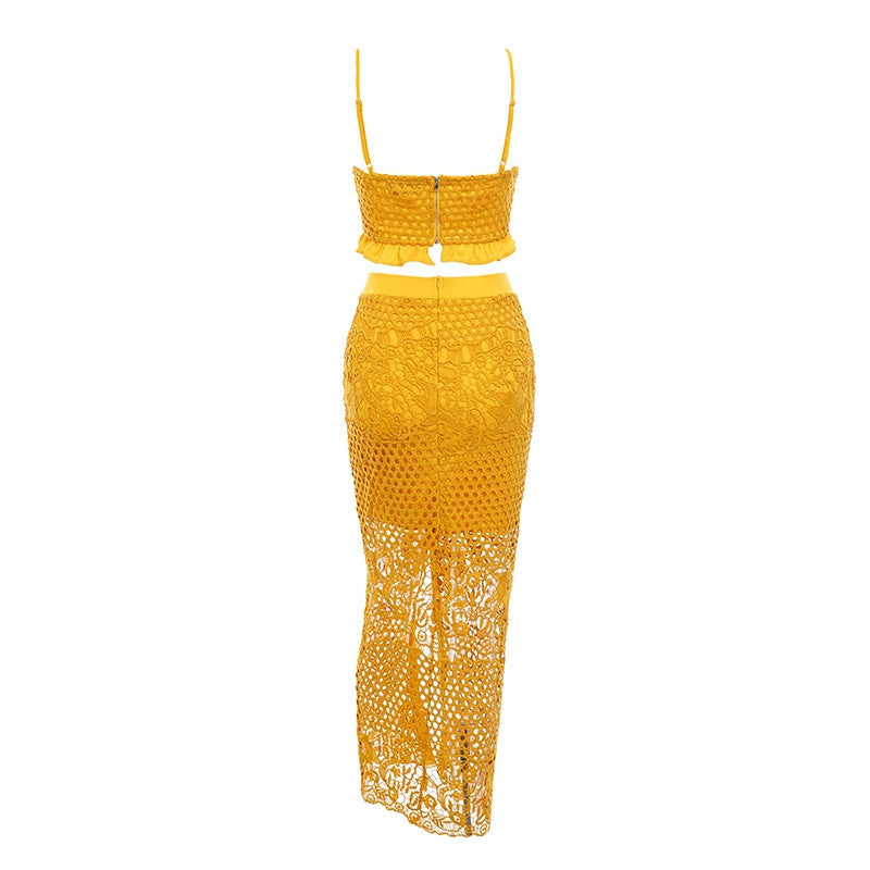 Lace Suspender 2 Pcs Set