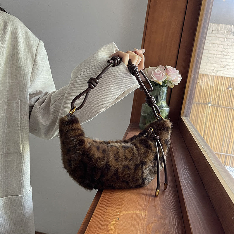 Plush Shoulder Bag