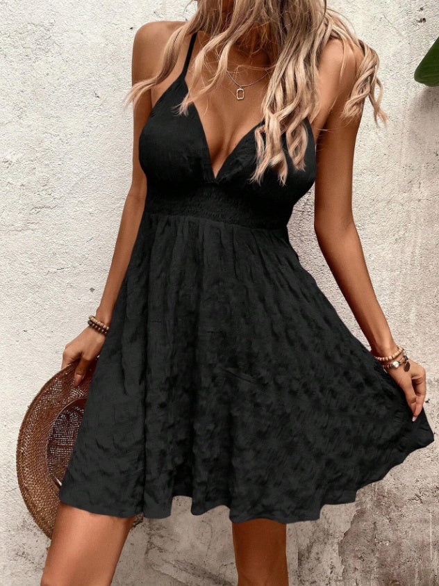Women's V-neck Vacation Dress