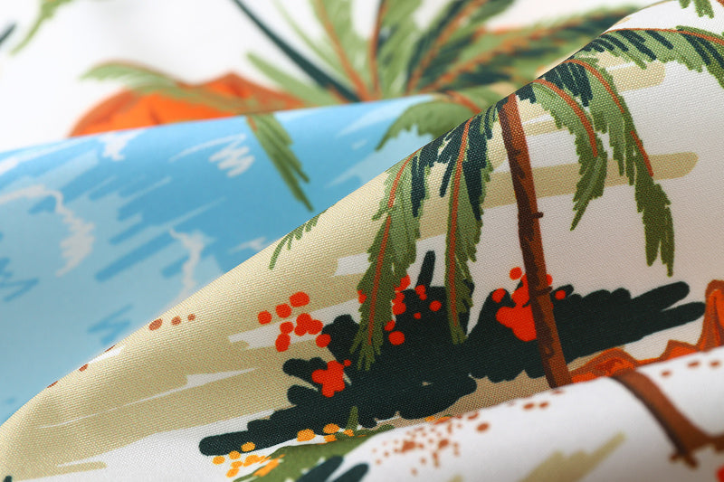 Men's Thai Style Floral Shirt