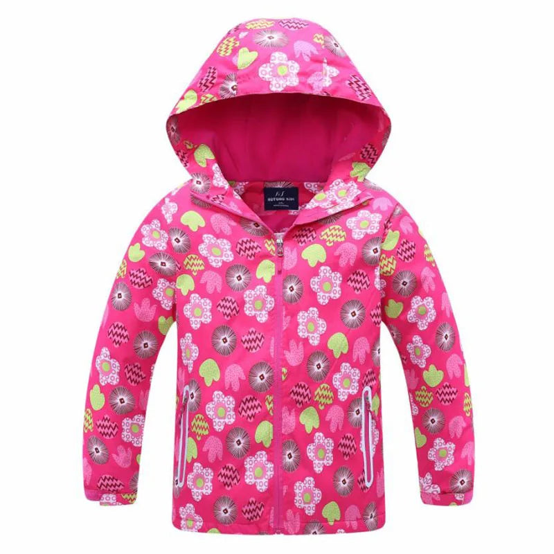 Girls Windbreaker Jacket 3-12yrs