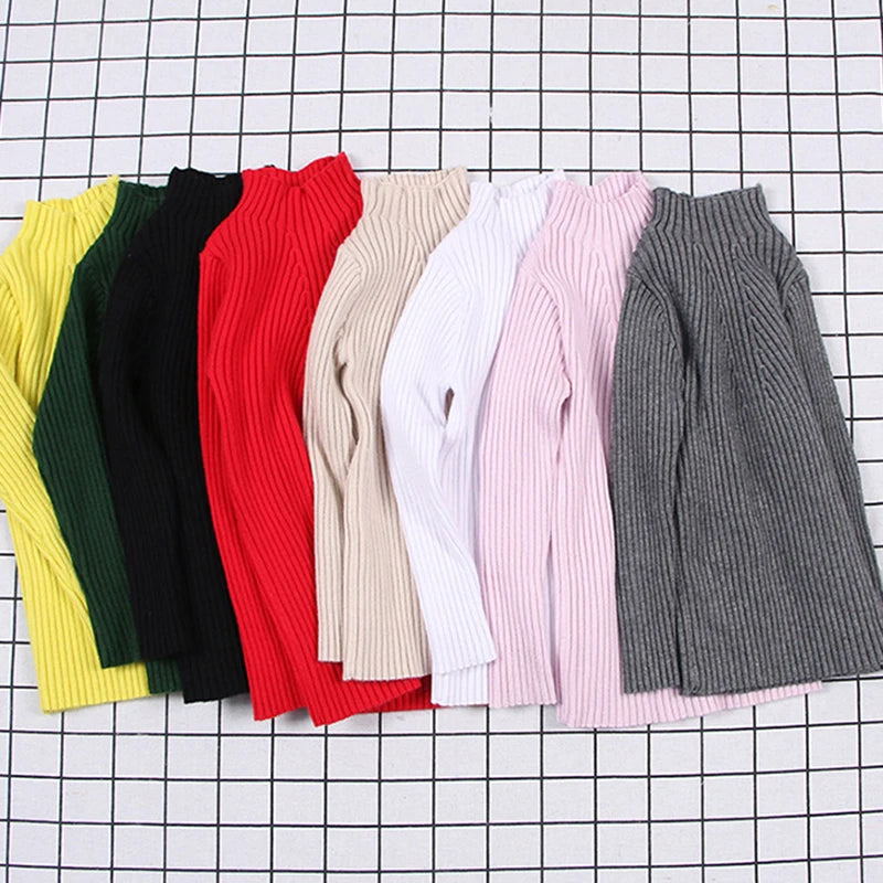 Kids Unisex Ribbed Sweater Pullover