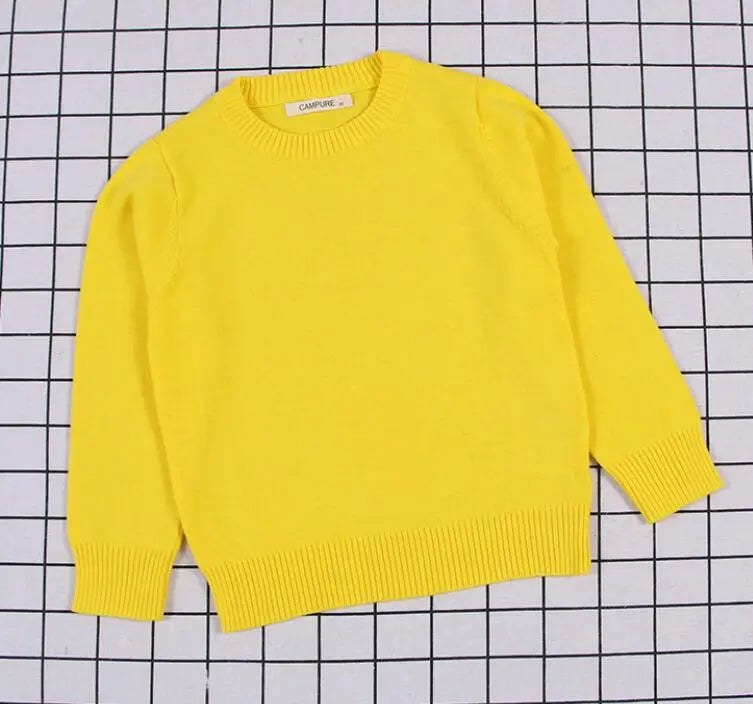 Baby Boys Pullover Sweater Cotton Long-Sleeve