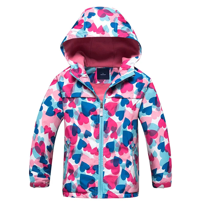 Girls Windbreaker Jacket 3-12yrs