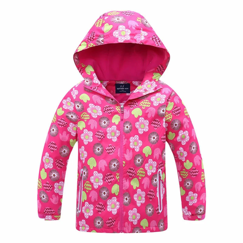 Girls Windbreaker Jacket 3-12yrs