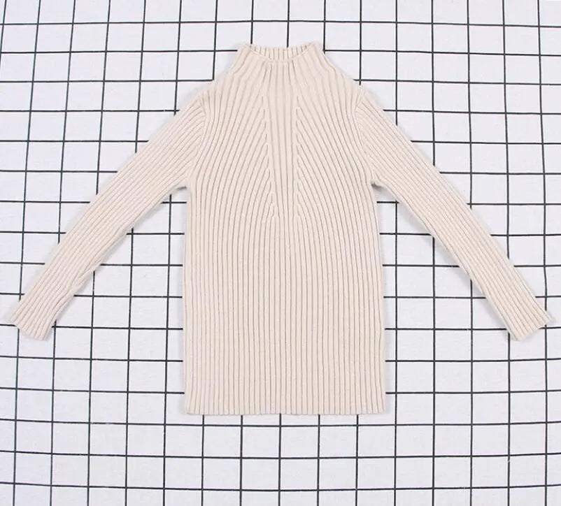 Kids Unisex Ribbed Sweater Pullover
