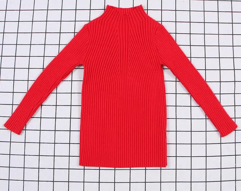 Kids Unisex Ribbed Sweater Pullover