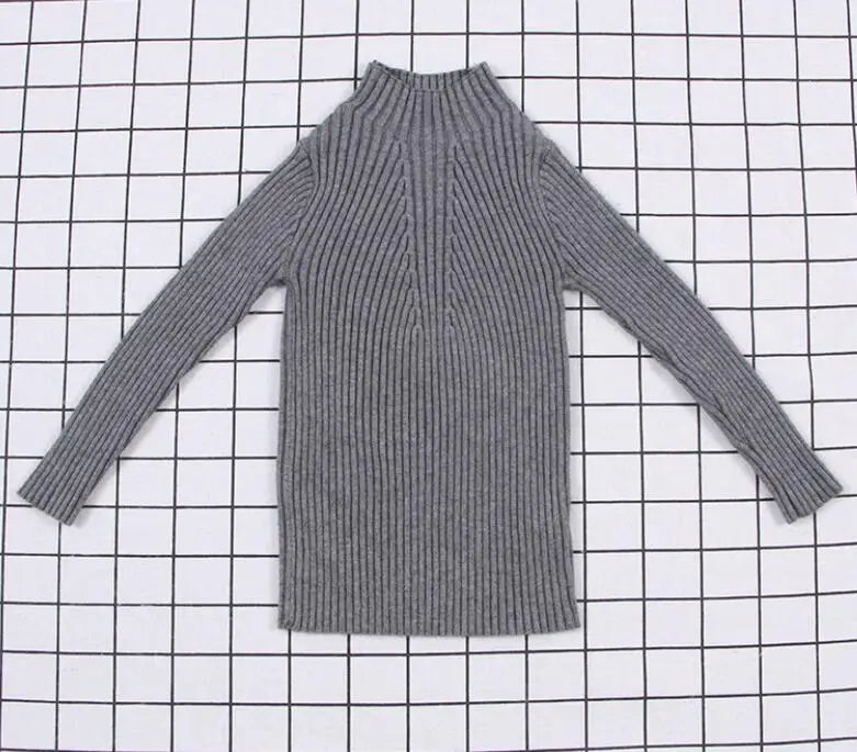 Kids Unisex Ribbed Sweater Pullover