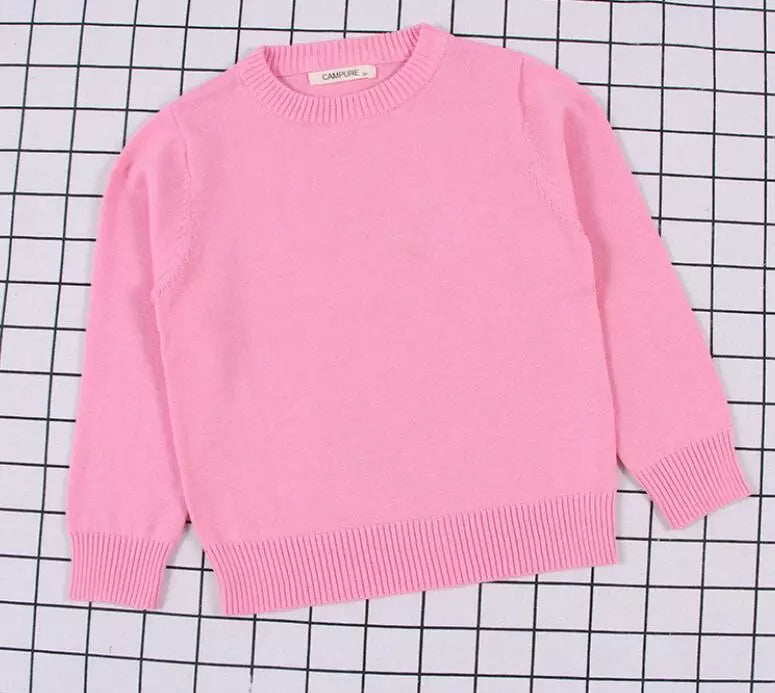 Baby Boys Pullover Sweater Cotton Long-Sleeve