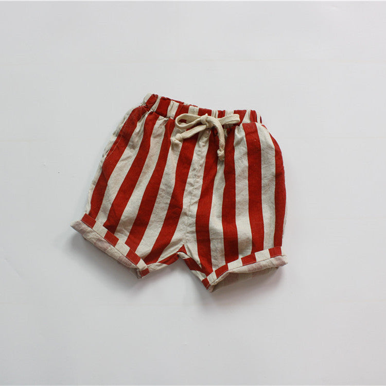 Baby's Cotton Cropped Pants