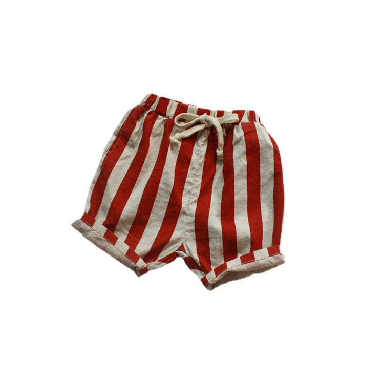 Baby's Cotton Cropped Pants