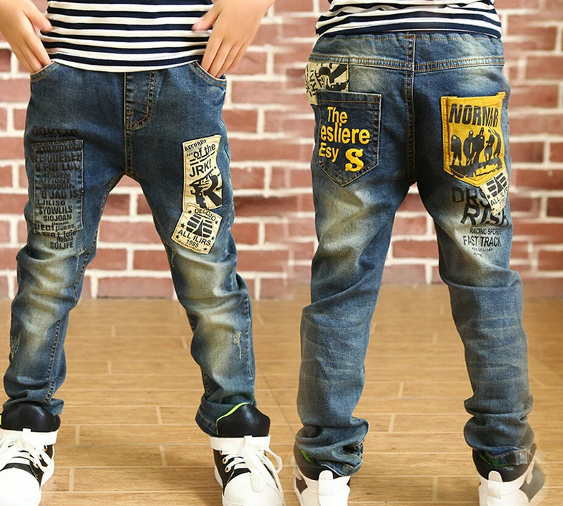 IENENS Years Boys Slim Straight Jeans 4-11