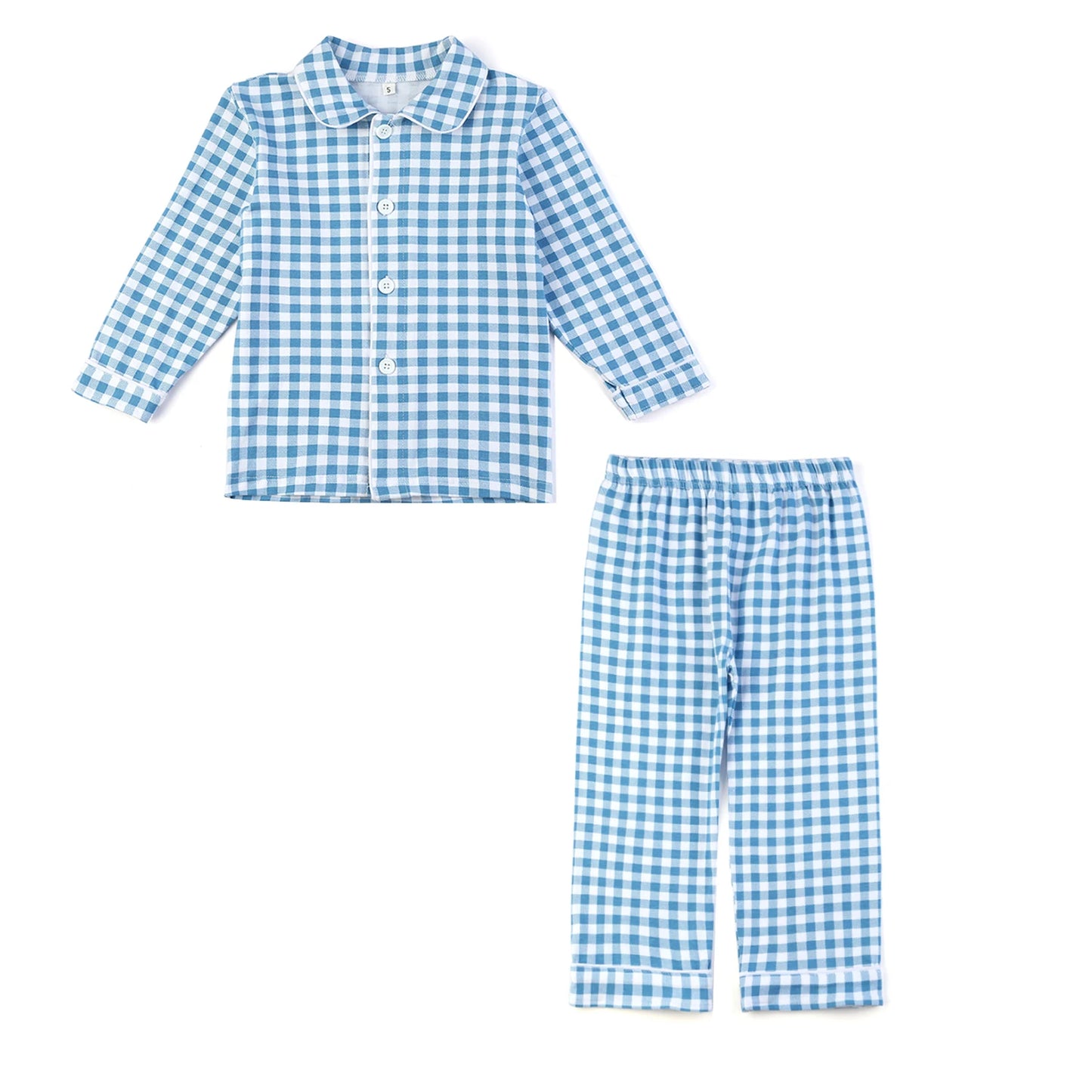 Kids Seersucker 100% Cotton Pajamas Sets