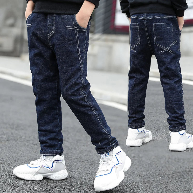 IENENS Years Boys Slim Straight Jeans 4-11
