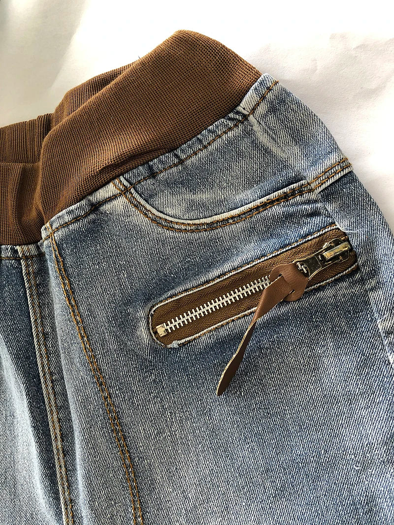 IENENS Years Boys Slim Straight Jeans 4-11