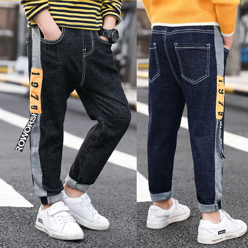 IENENS Years Boys Slim Straight Jeans 4-11