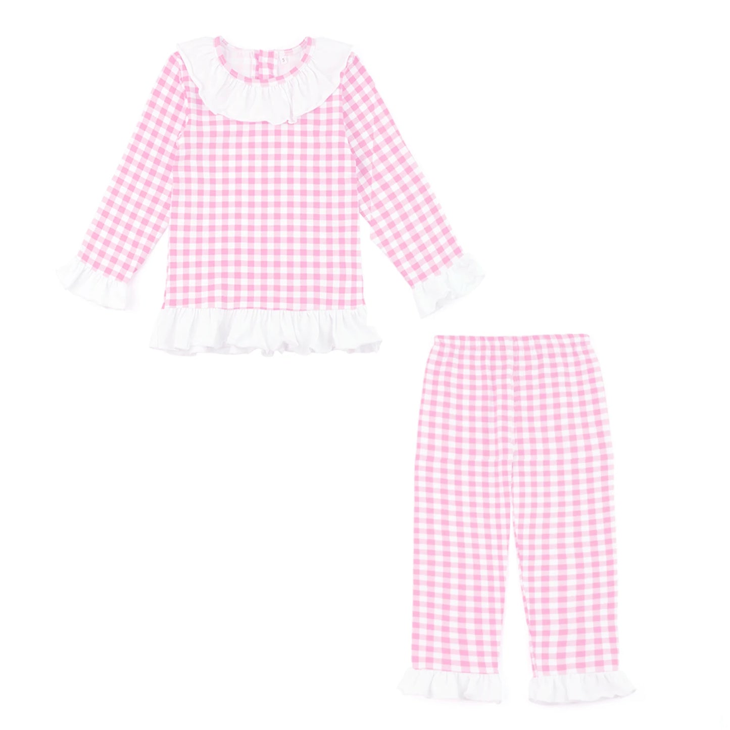 Kids Seersucker 100% Cotton Pajamas Sets