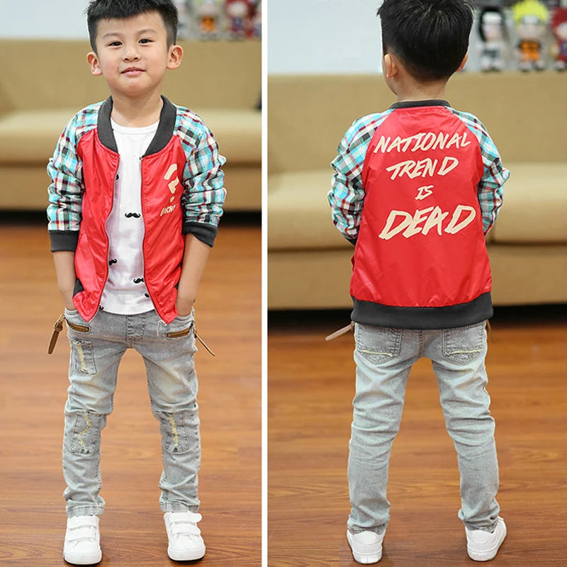IENENS Years Boys Slim Straight Jeans 4-11
