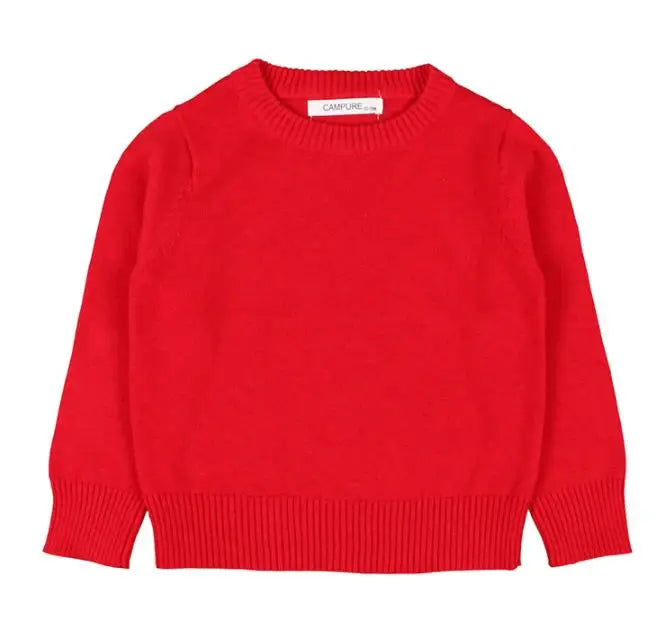 Baby Boys Pullover Sweater Cotton Long-Sleeve