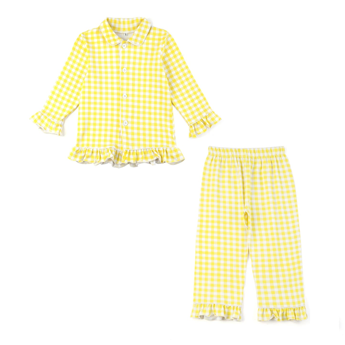 Kids Seersucker 100% Cotton Pajamas Sets