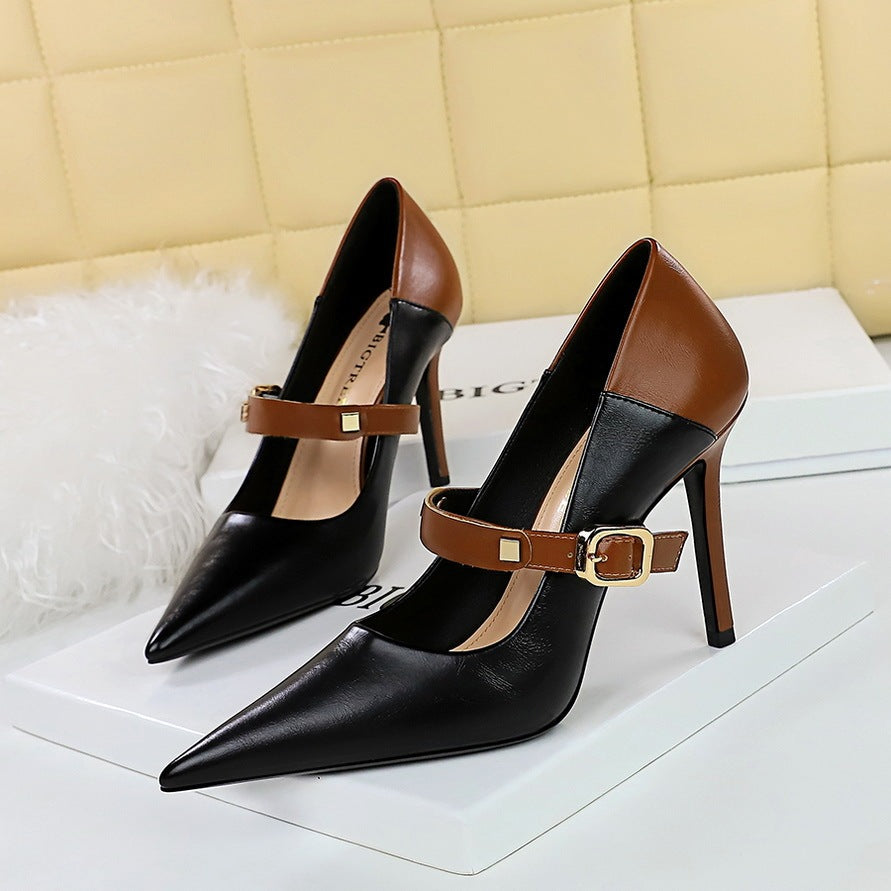 Women's Retro Stiletto Heels