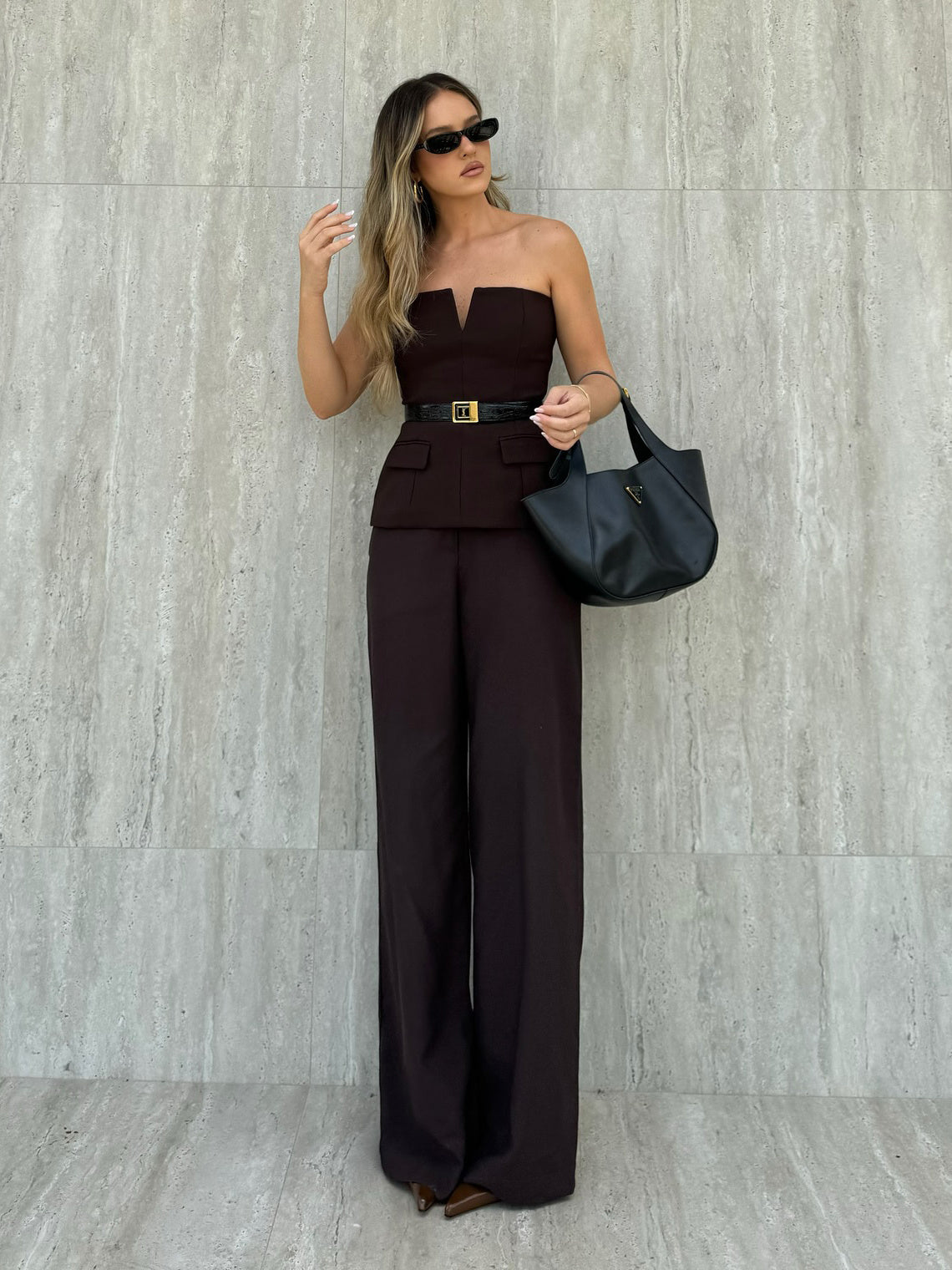 Strapless Short Tube Top
