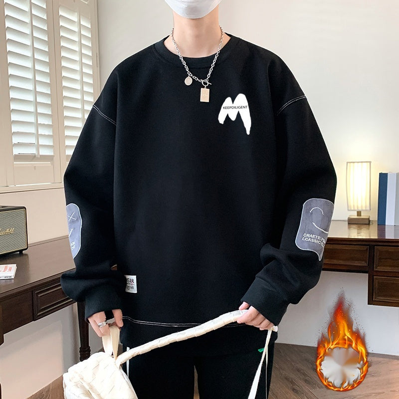 Fleece-lined Men's Sweater