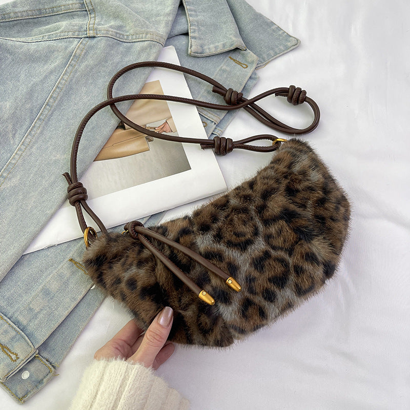 Plush Shoulder Bag