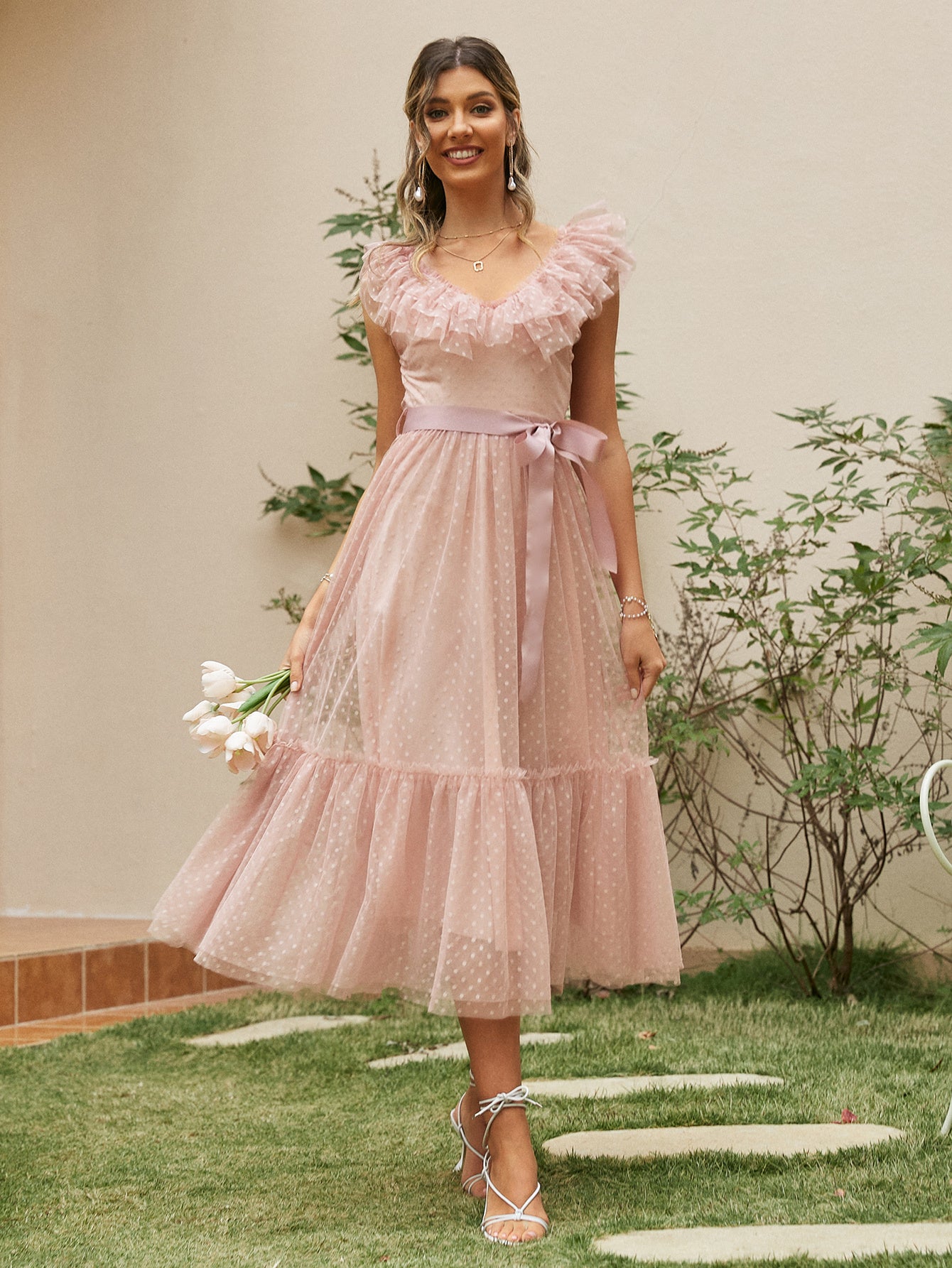 Lace Swing Dress