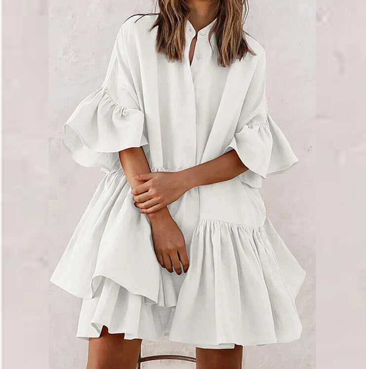 Two Sister Rabbit Fur Dress