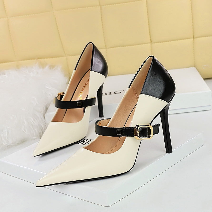 Women's Retro Stiletto Heels