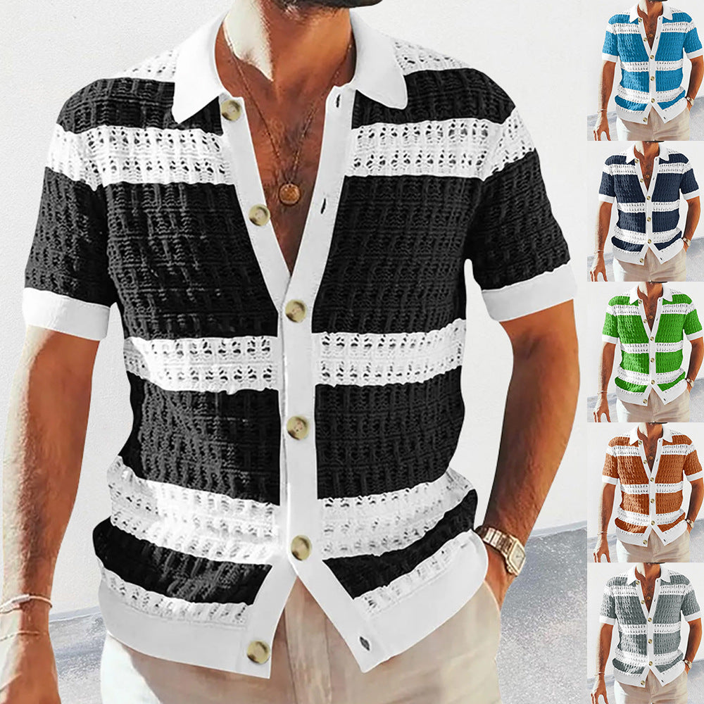 Men's Luxury Knitted Shirt