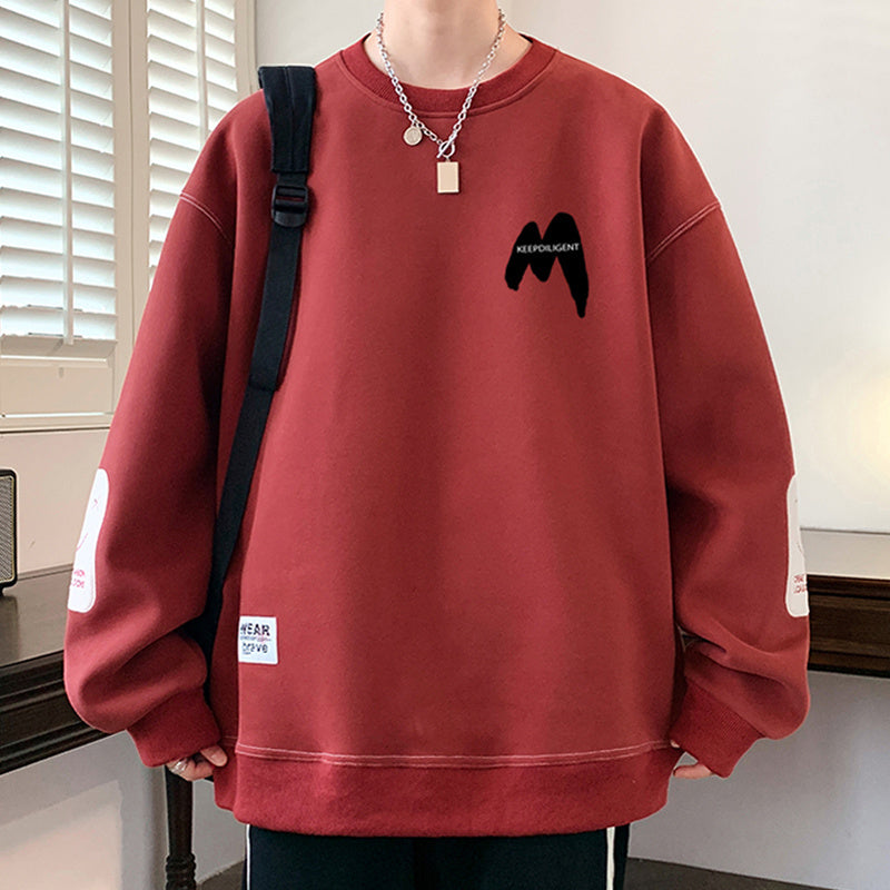 Fleece-lined Men's Sweater