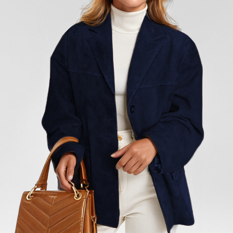 Women's Retro Suede Jacket