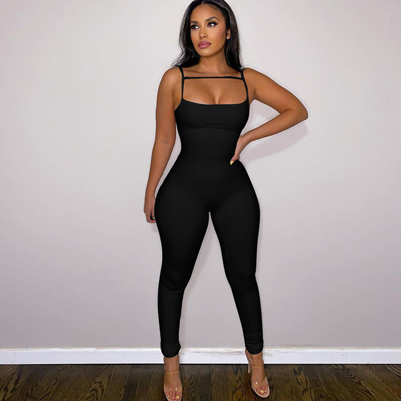 Women's Summer Spandex Jumpsuit
