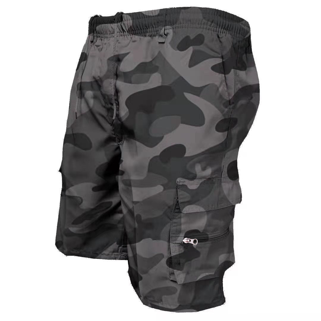 Men's Thin Multi-pocket Cargo Shorts