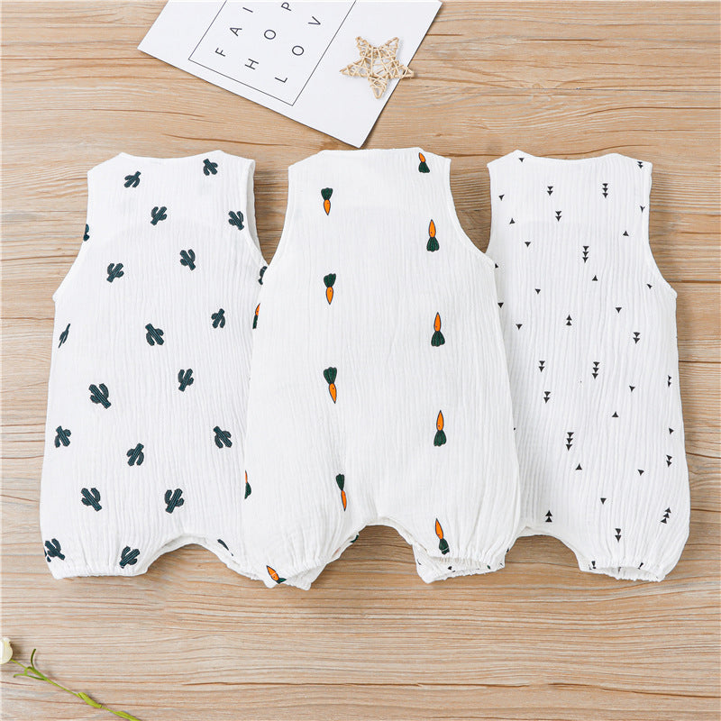 Kid's Unisex Cotton Jumpsuit