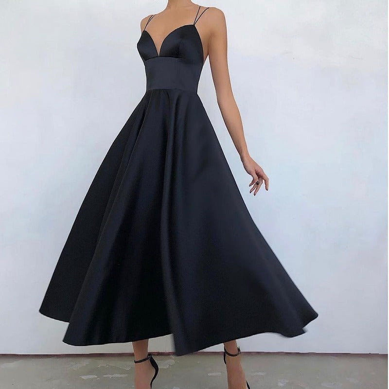 Ladies Slimming Evening Dress