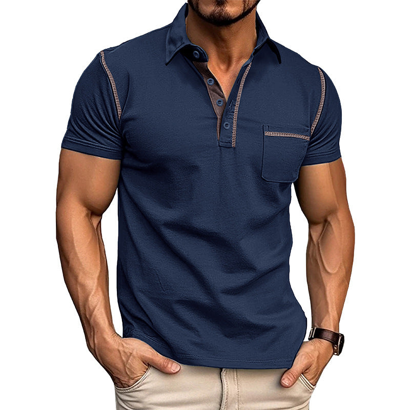 Men's Short-sleeved Polo Shirt