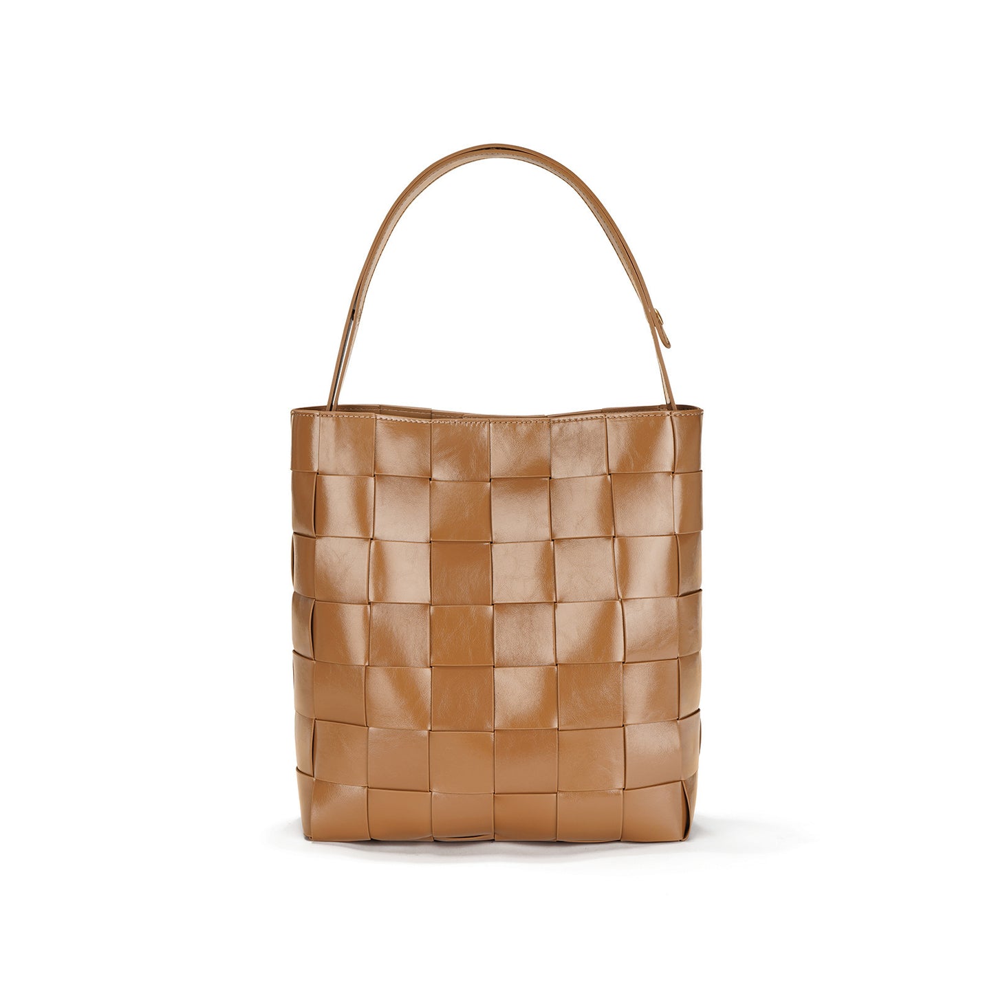 Women's Woven Bucket Bag