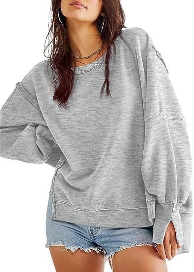 Oversized Crewneck Sweatshirt