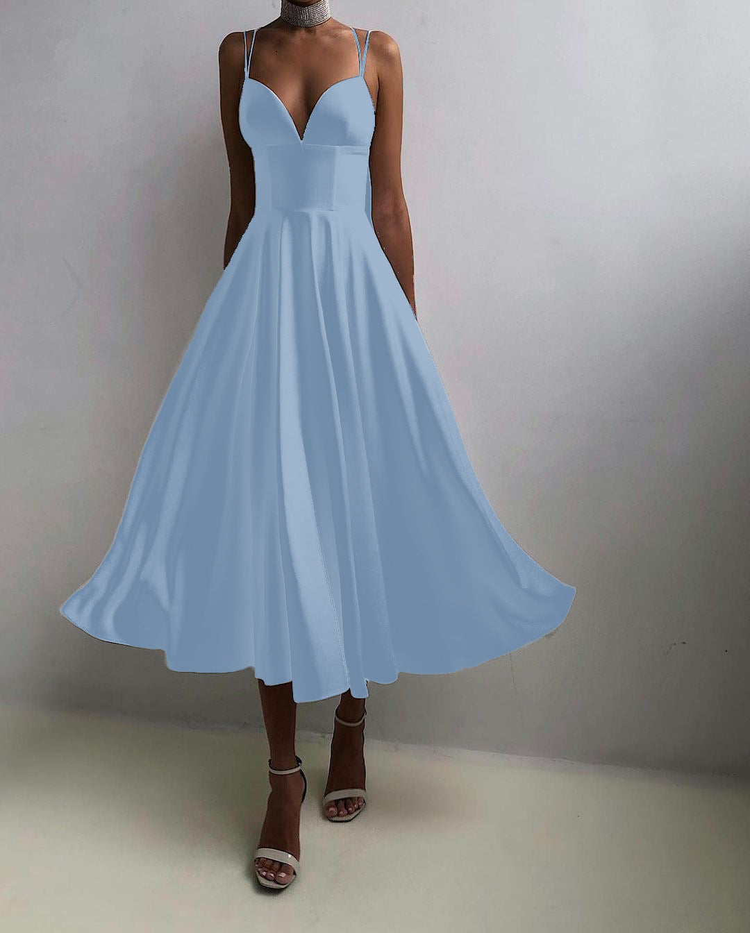 Ladies Slimming Evening Dress