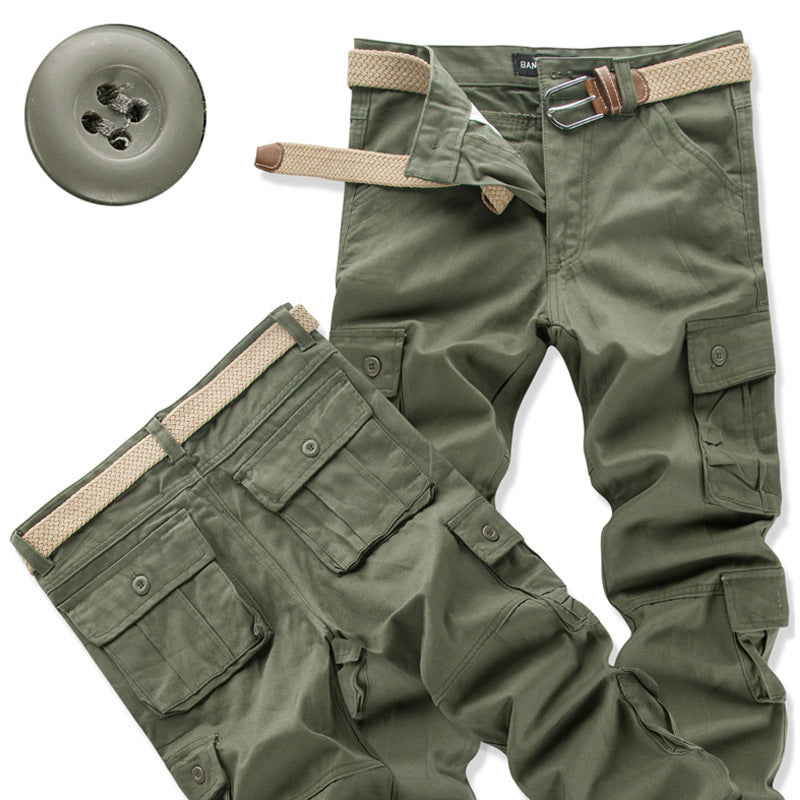 Multi-pocket Cargo Trousers