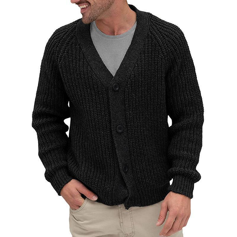 Men's Ribbed Cardigan