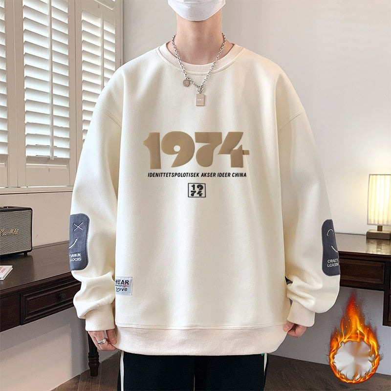 Fleece-lined Men's Sweater