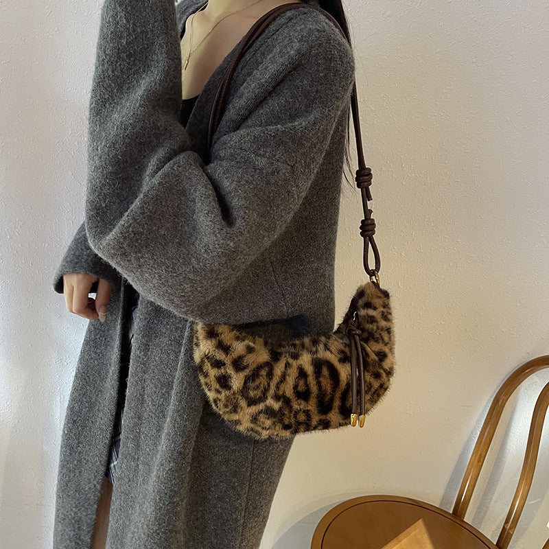 Plush Shoulder Bag