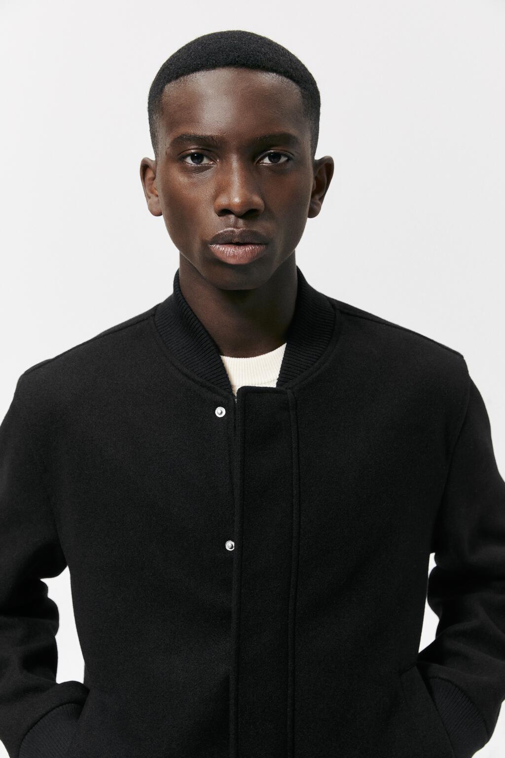 Men's Retro Woolen Jacket